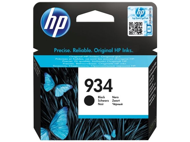 HP Cartucho de tinta Original HP 934 C2P19AE Negro