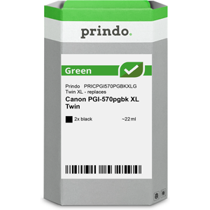 Prindo Green XL Multipack Noir(e) Original PRICPGI570PGBKXLG Twin