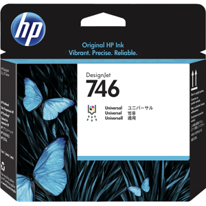 HP 746 Tete d'impression Plusieurs couleurs Original P2V25A