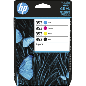 HP 953 Multipack Noir(e) / Cyan / Magenta / Jaune Original 6ZC69AE - Publicité