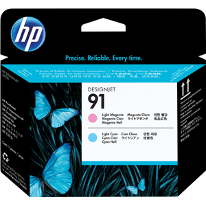 HP 91 Tete d'impression Cyan (brillant) / Magenta (brillant) Original C9462A