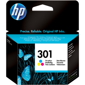 HP 301 Cartouche d'encre Plusieurs couleurs Original CH562EE - Publicité