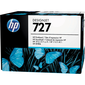 HP 727 Tete d'impression Noir(e) / Cyan / Magenta / Jaune Original B3P06A