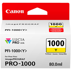 Canon 0549C001 Cartouche dencre Jaune Original PFI 1000y