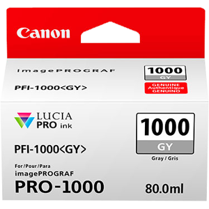 Canon 0552C001 Cartouche dencre Gris Original PFI 1000gy