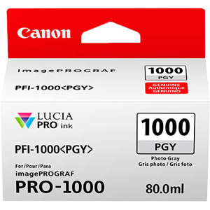 Canon 0553C001 Cartouche dencre Gris Original PFI 1000pgy