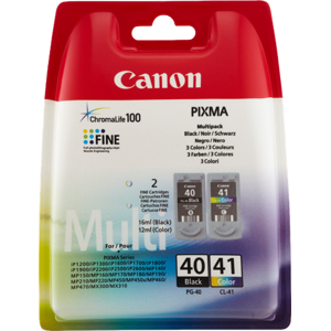 Canon 0615B043 Multipack Noir(e) / Plusieurs couleurs Original PG-40+CL-41