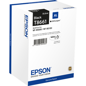 Epson T8661 XL Cartouche d'encre Noir(e) Original C13T866140 - Publicité