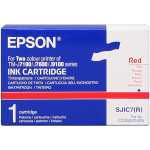 Epson SJIC7 R Cartouche dencre Rouge Original C33S020405