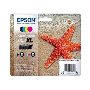 Epson 603XL Multipack - Pack de 4 - XL - noir, jaune, cyan, magenta - original - blister - cartouche d'encre - pour Expression Home XP-2150, 2155, 3150, - Publicité