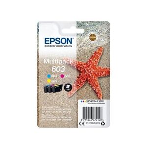 Epson 603 Multipack - Pack de 3 - jaune, cyan, magenta - original - blister - cartouche d'encre - pour Expression Home XP-2150, 2155, 3150, 3155, 4150, - Publicité