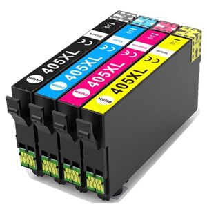 Compatible Epson 405XL Valise - Multipack Haute capacite - 4 couleurs