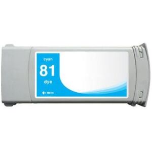 Compatible Cartouche HP 81 / C4931A Cyan - Cyan