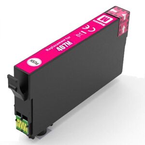 Compatible Epson Numero 407 / 407XL - Clavier, Cartouche d'encre Epson C13T07U340 - Magenta