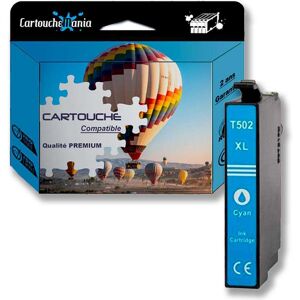 Compatible Epson Expression Home XP-5115, Cartouche d'encre Epson C13T02W24010 - Cyan