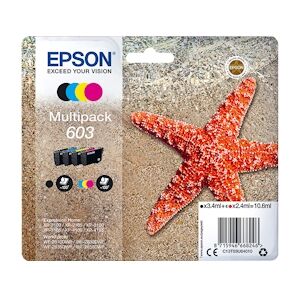 Epson Multipack Jet d'Encre 4 couleurs 603 (T03U6) C13T03U64010 - Publicité