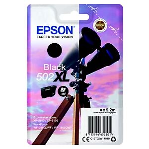 Epson 502 XL "Jumelles" Cartouche d'encre originale grande capacité C13T02W14010 - Noir - Publicité