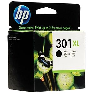 HP 301XL Cartouche d'encre authentique grande capacité CH563EE - Noir - Publicité