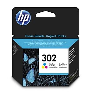 HP 302 Cartouche d'encre authentique F6U65AE - 3 couleurs - Publicité