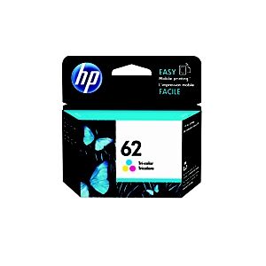 HP 62 Cartouche d'encre authentique C2P06AE - 3 couleurs - Publicité