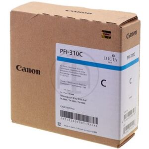 Canon PFI-310 C - 330 ml - cyan - original - réservoir d'encre - pour imagePROGRAF TX-2000, TX-2100, TX-3000, TX-3100, TX-4000, TX-4100 Cyan - Publicité