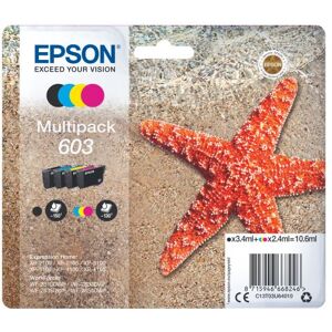 Pack de Cartouche d'encre Epson PACK Etoile de mer 4 couleurs - Publicité