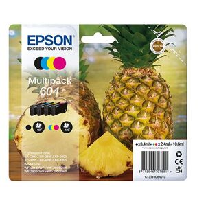 Multipack Cartouche d'encre Epson 604 Ananas 4 couleurs 4 couleurs - Publicité