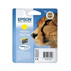 Epson Encre T0714 Jaune D78/DX40/50/60/7000F