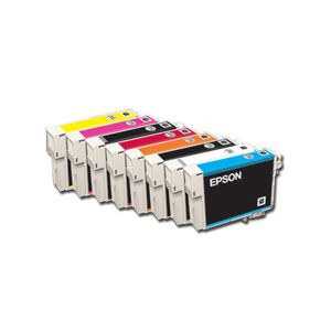 Epson Encre T0870 Glossy Optimizer Stylus R1900 (Twin Pack)