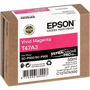 Epson Encre T47A3 Vivid Magenta 50ml SureColor SC-P900