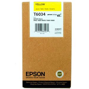 C13T603400 Encre Jaune EPSON 220ml - Publicité