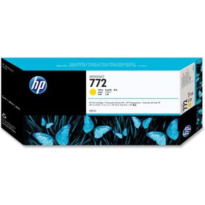 HP Cartouche encre jaune n°772 - 300 ml