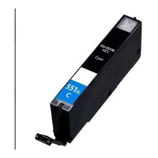 Compatible Cartouche Canon CLI-551CXL / 6444B001 Cyan - Cyan