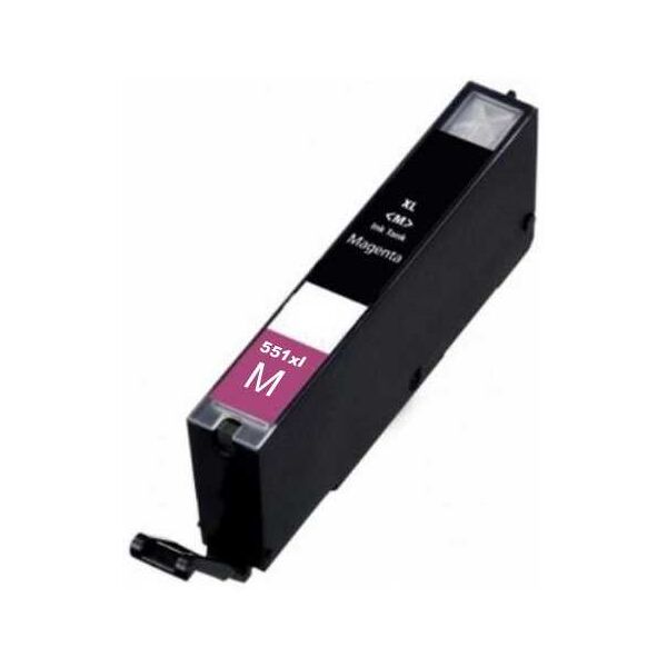 Compatible Canon Numero 550 / 551, Cartouche d'encre Canon 6445B001 - Magenta