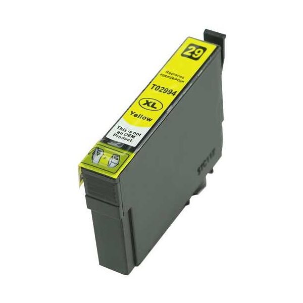 Compatible Epson Expression Home XP-355, Cartouche d'encre pour C13T29944010 - Jaune