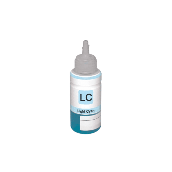 Compatible Epson EcoTank L1800 ITS, Bouteille d'encre pour 673 - Cyan clair