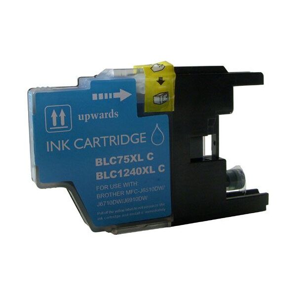 Compatible Brother mfc J6910DW, Cartouche d'encre Brother LC-1240C - Cyan