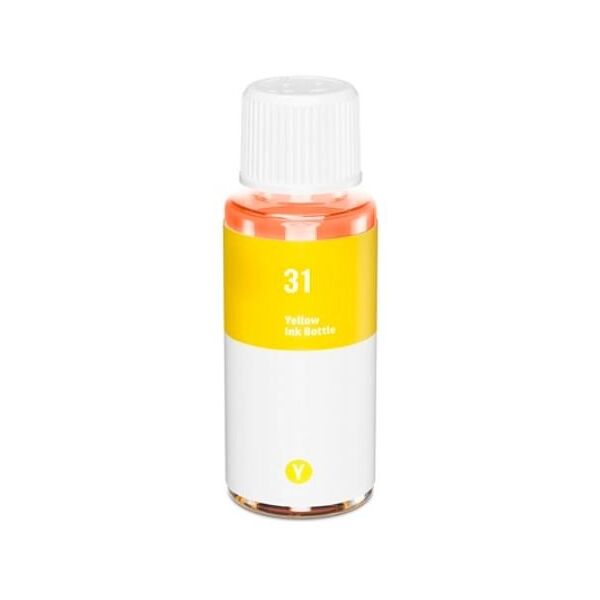 Compatible HP Smart Tank 7005, Bouteille d'encre pour 31 - Jaune