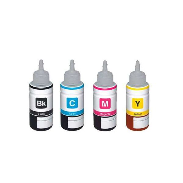 Compatible Epson EcoTank ET-2726 Unlimited, Cartouche d'encre pour C13T00P640 - 4 couleurs