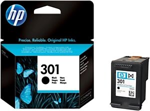 HP 301 Cartouche d'encre authentique CH561EE - Noir