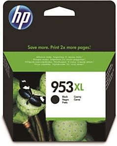 HP 953XL Cartouche d'encre authentique grande capacité L0S70AE - Noir