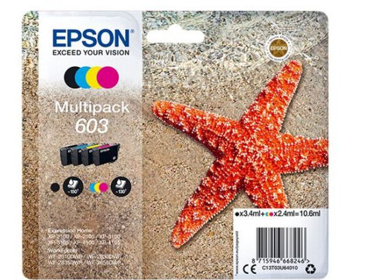 Epson Encre 603 Multipack XP-2100/XP-2105/XP-3100/XP-3105