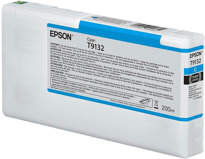 T9132 Encre Cyan EPSON 200 ml