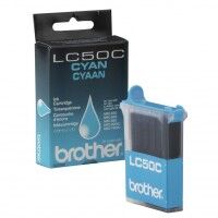 Brother LC-50C cyan ink cartridge (original Brother)