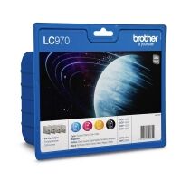 Brother LC-970VALBP BK/C/M/Y ink cartridge 4-pack (original Brother)