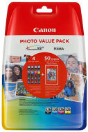 Canon CLI-526 multipack 4 colours + paper (original Canon)