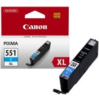 Canon CLI-551C XL high capacity cyan ink cartridge (original Canon)