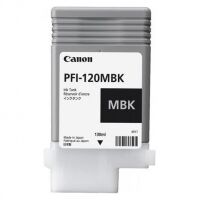 Canon PFI-120MBK matt black ink cartridge (original Canon)