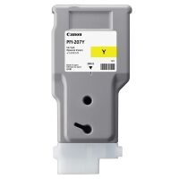 Canon PFI-207Y yellow ink cartridge (original Canon)