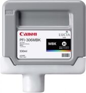 Canon PFI-306MBK matt black ink cartridge (original)